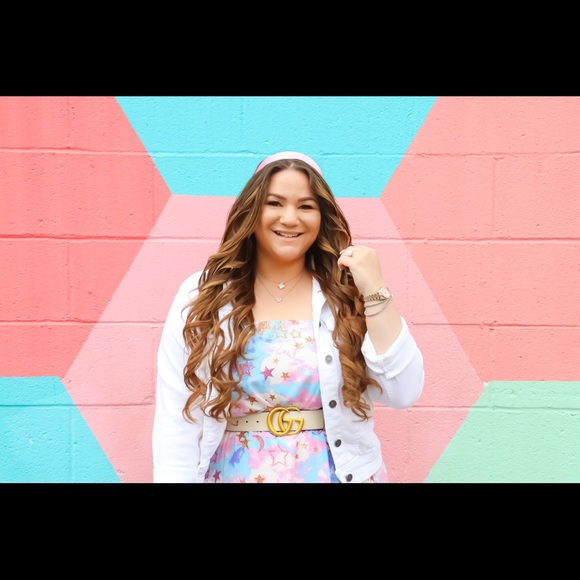 NEW Buddy Love Tie Dye Star Maxi Dress - Picture 4 of 9